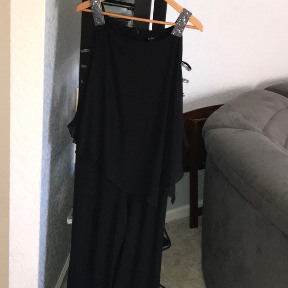 Elegant Black Evening Jumpsuit